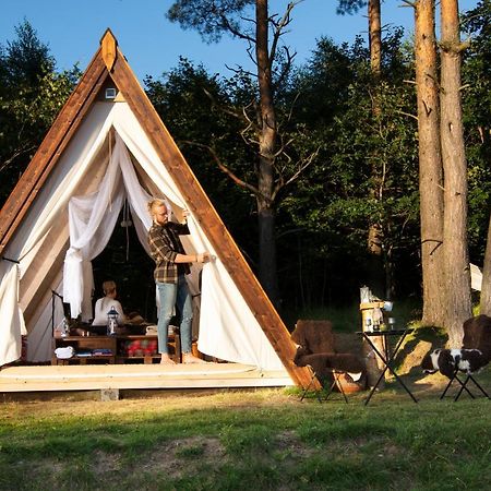 Sandfallet Glamping Laholm Eksteriør bilde