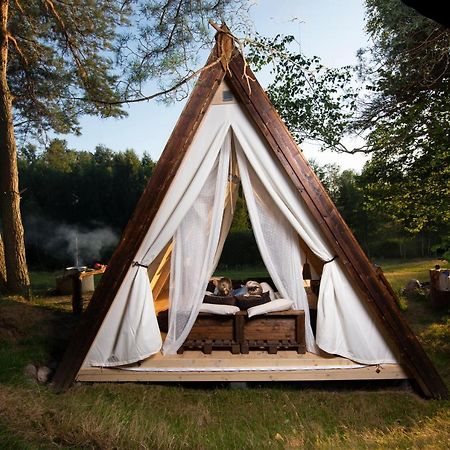Sandfallet Glamping Laholm Eksteriør bilde