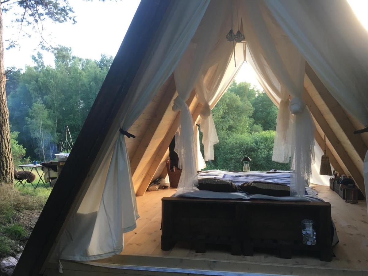 Sandfallet Glamping Laholm Eksteriør bilde