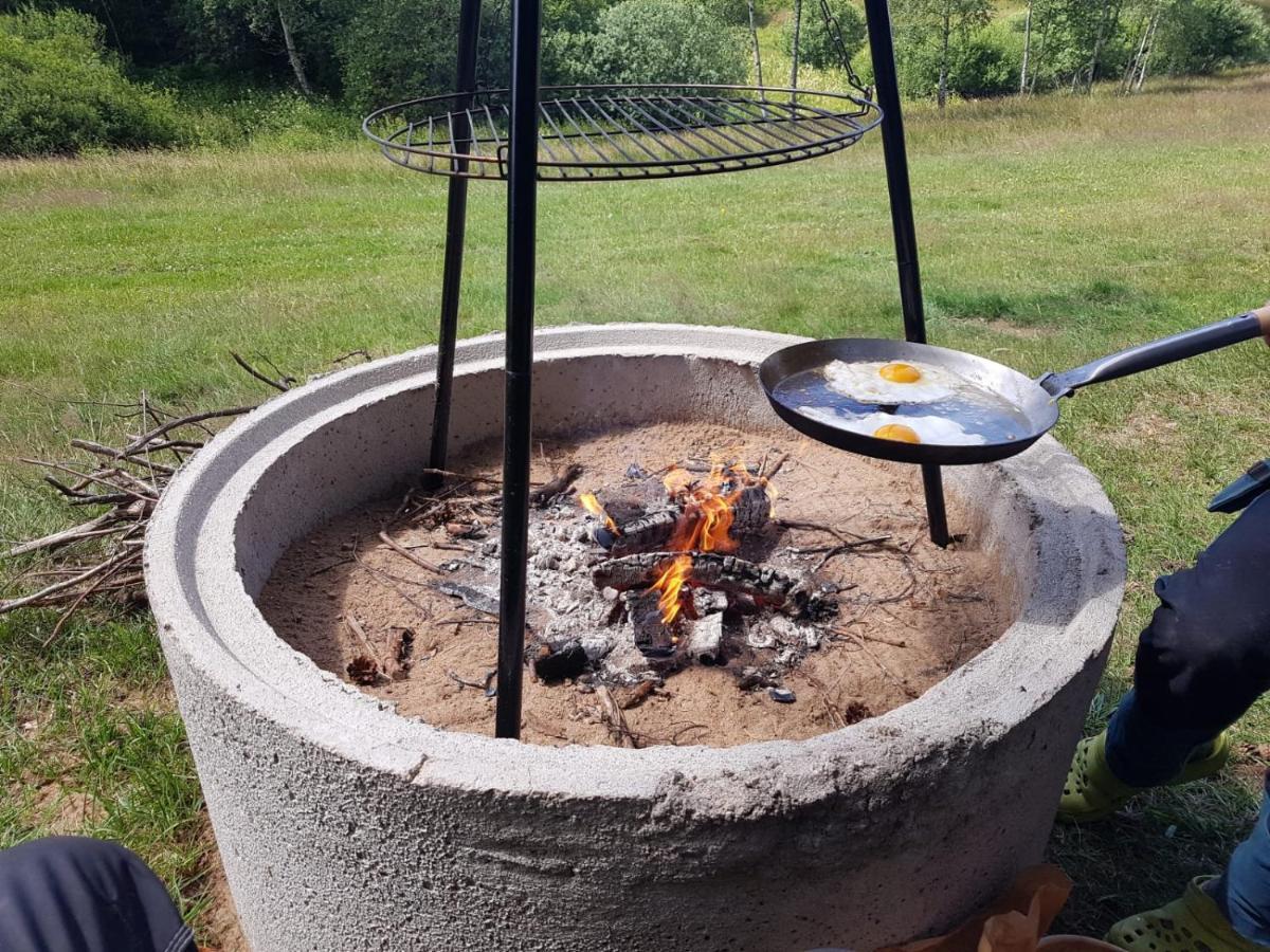 Sandfallet Glamping Laholm Eksteriør bilde