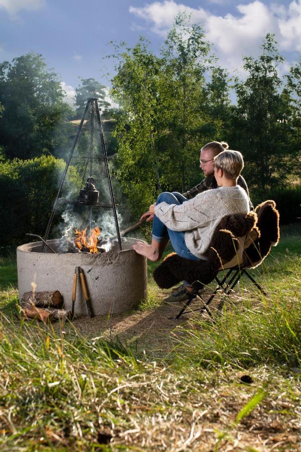 Sandfallet Glamping Laholm Eksteriør bilde