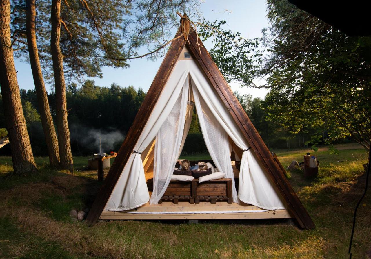 Sandfallet Glamping Laholm Eksteriør bilde