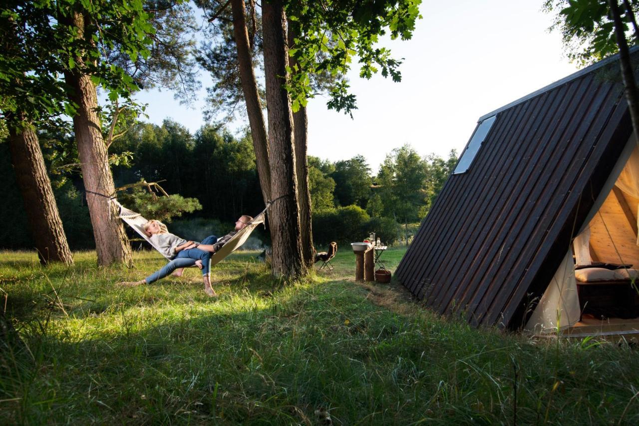 Sandfallet Glamping Laholm Eksteriør bilde