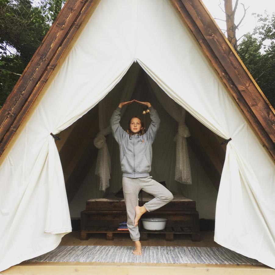 Sandfallet Glamping Laholm Eksteriør bilde