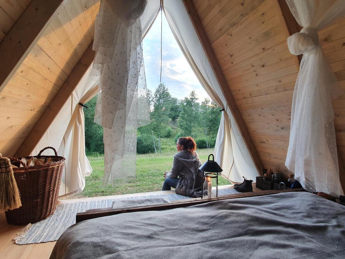 Sandfallet Glamping Laholm Eksteriør bilde