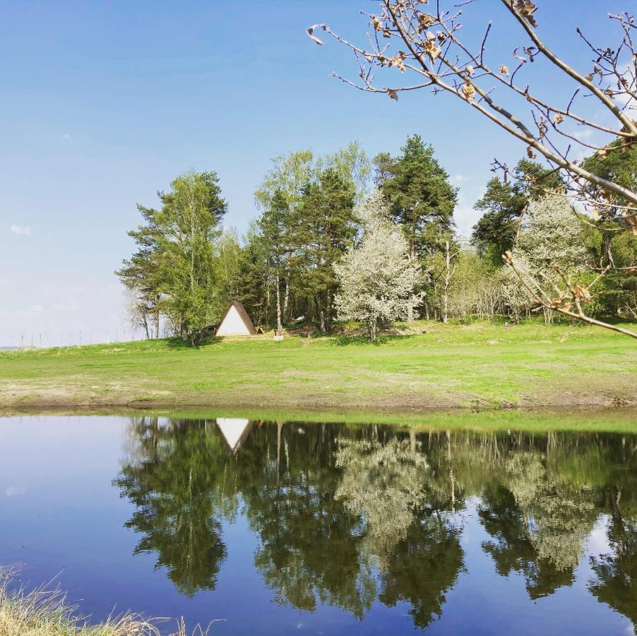 Sandfallet Glamping Laholm Eksteriør bilde